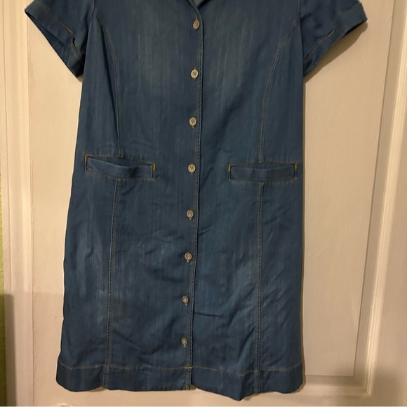 Cabi Denim Dress Size S piece of cale denim dress - Picture 9 of 15
